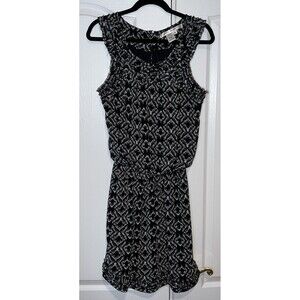 Max Studio Black and White Mini Dress